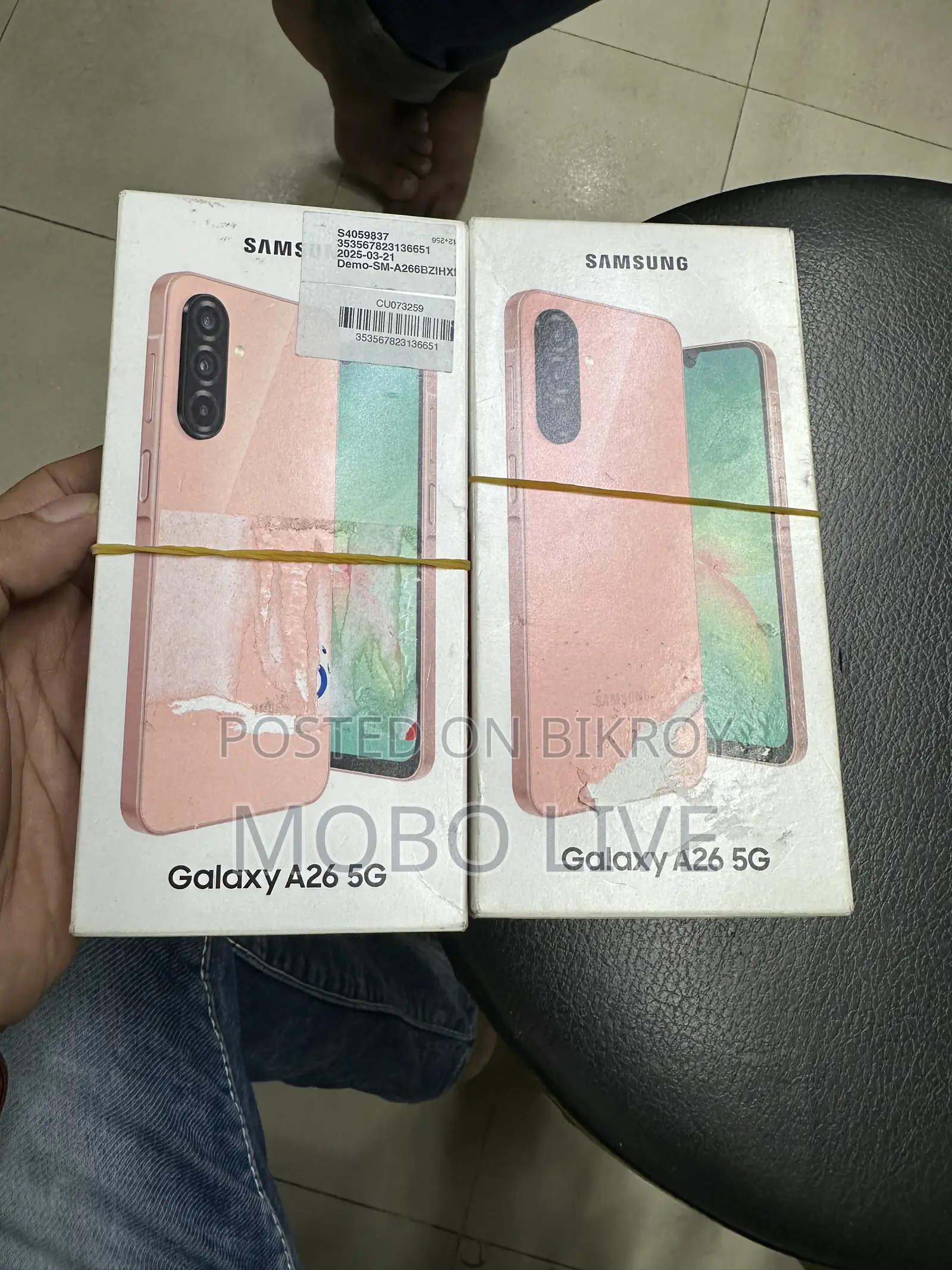 New Samsung Galaxy A26 256 GB Pink