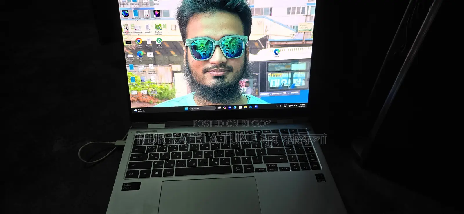 ল্যাপটপ স্যামসাং গ্যালাক্সি বুক ৪ ৩৬০ ১৬জিবি ইন্টেল কোর আই ৫ এসএসডি ৫১২জিবি