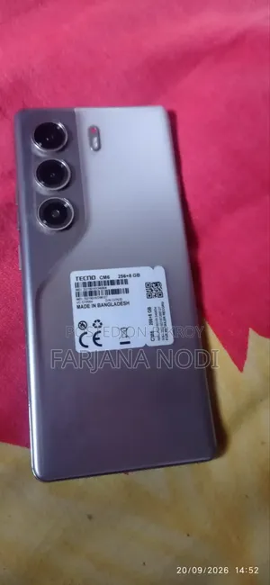 Tecno Camon 40 Pro 4G 256 GB Graphite