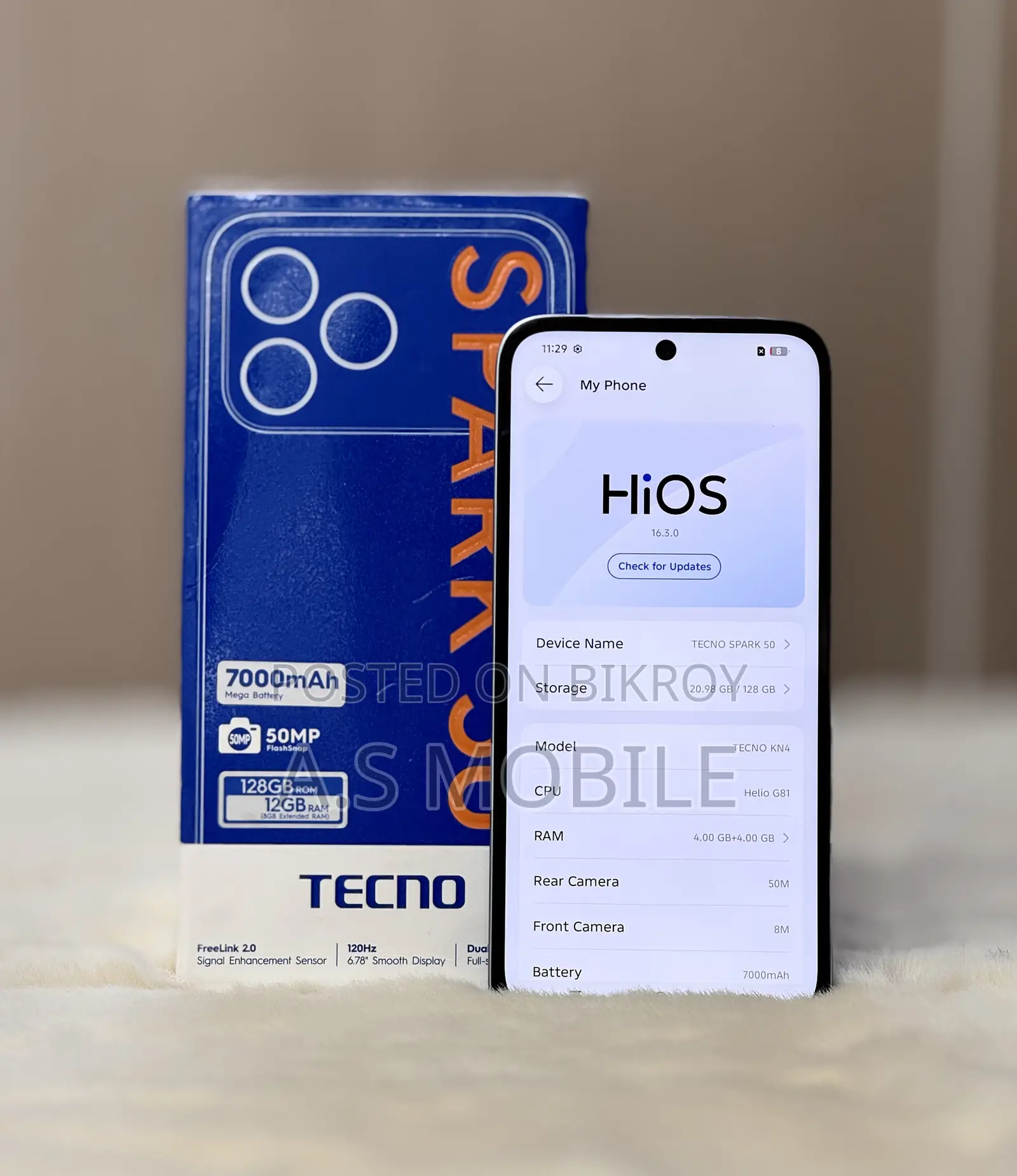 Tecno Spark 50 128 GB