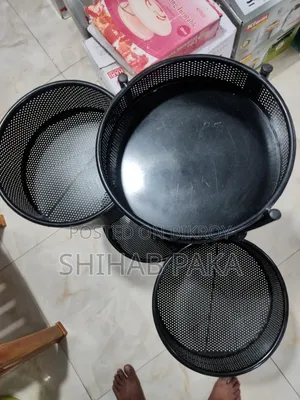 4 Layer Round Kitchen Rack