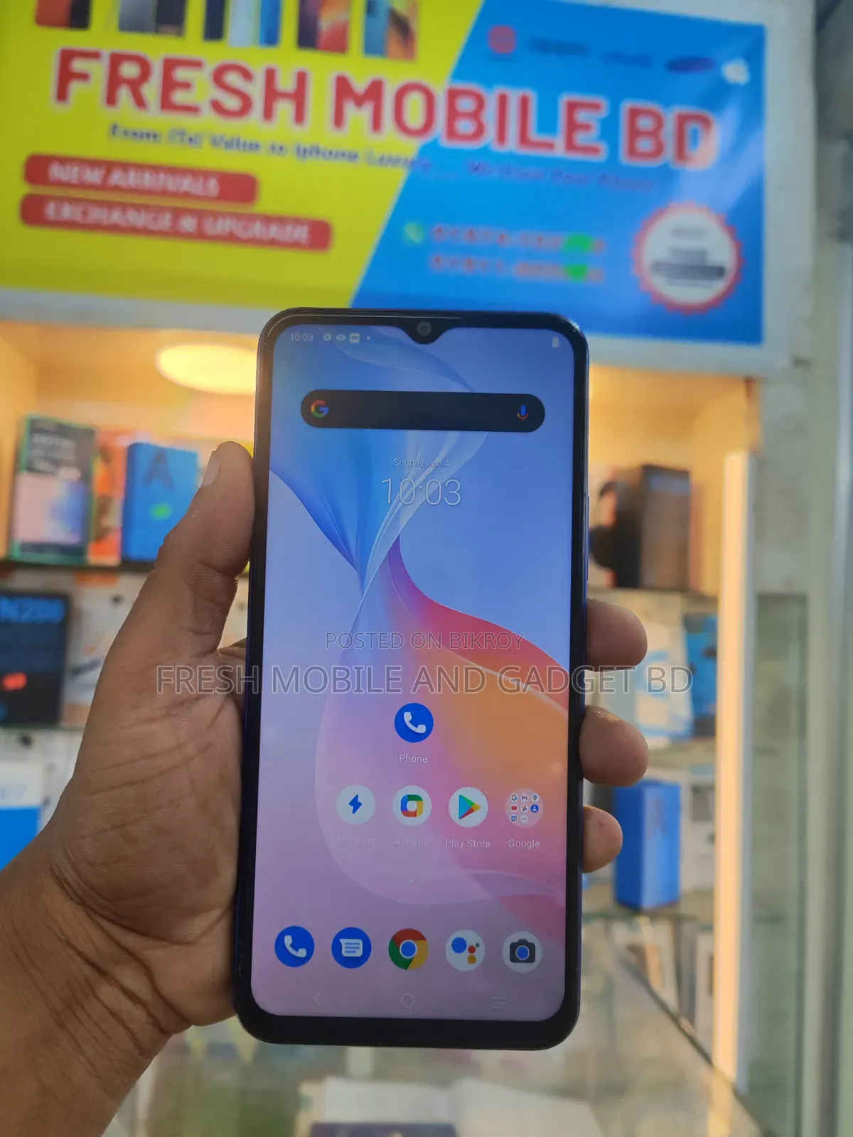 Vivo Y21 64 GB Blue