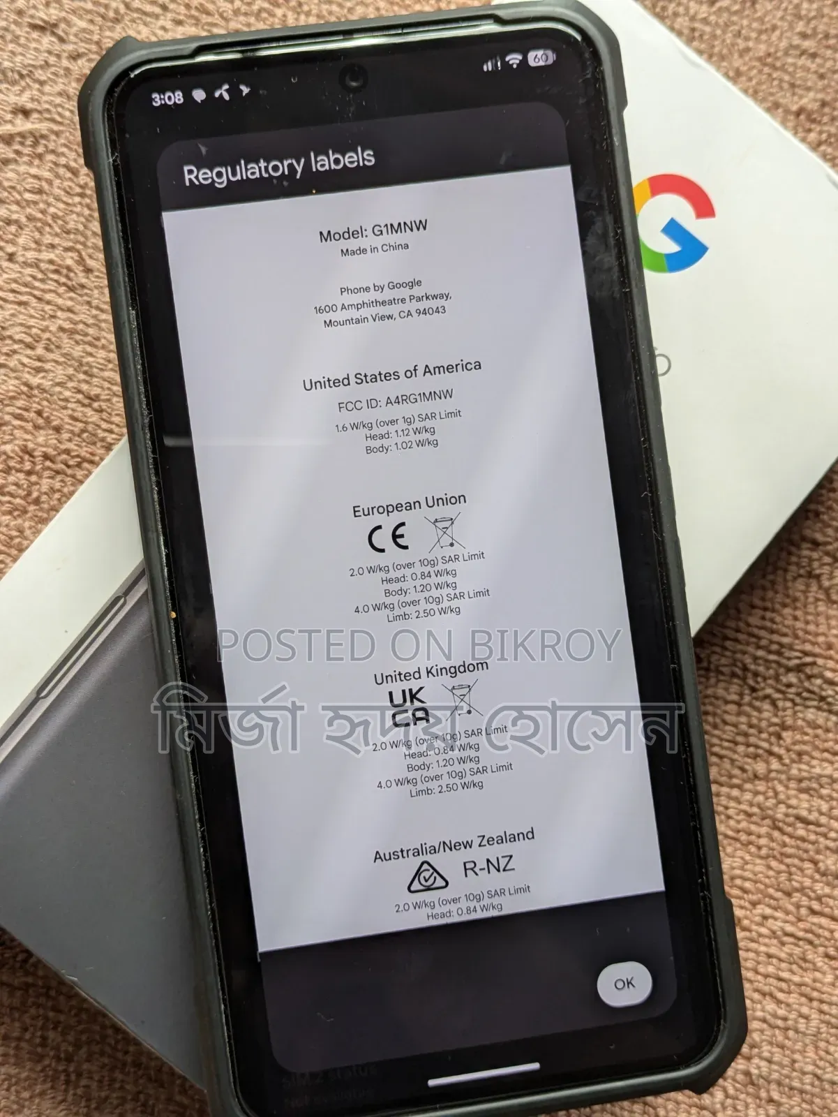 Google Pixel 8 Pro 512 GB Black