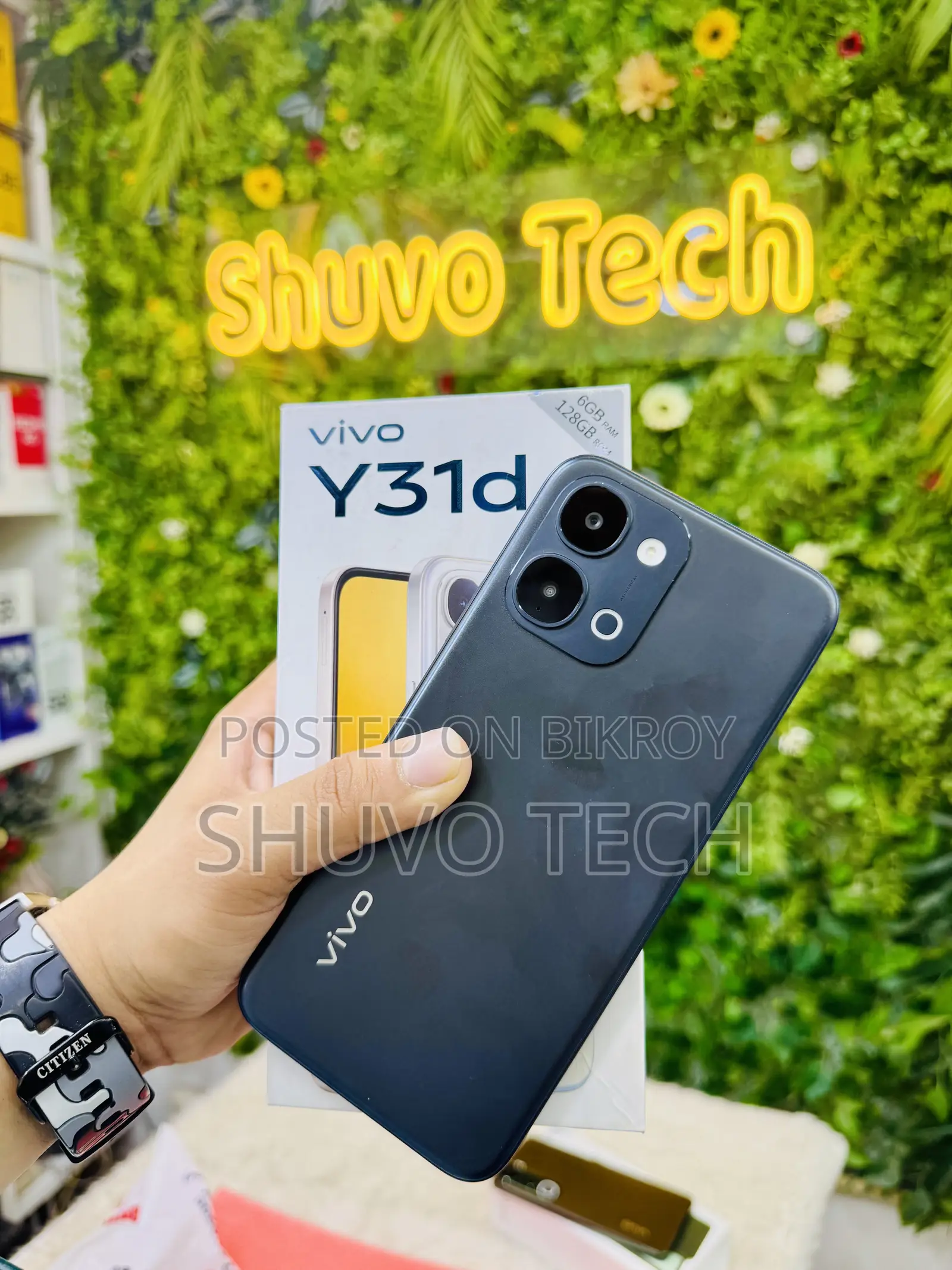 Vivo Y31d 128 GB Black