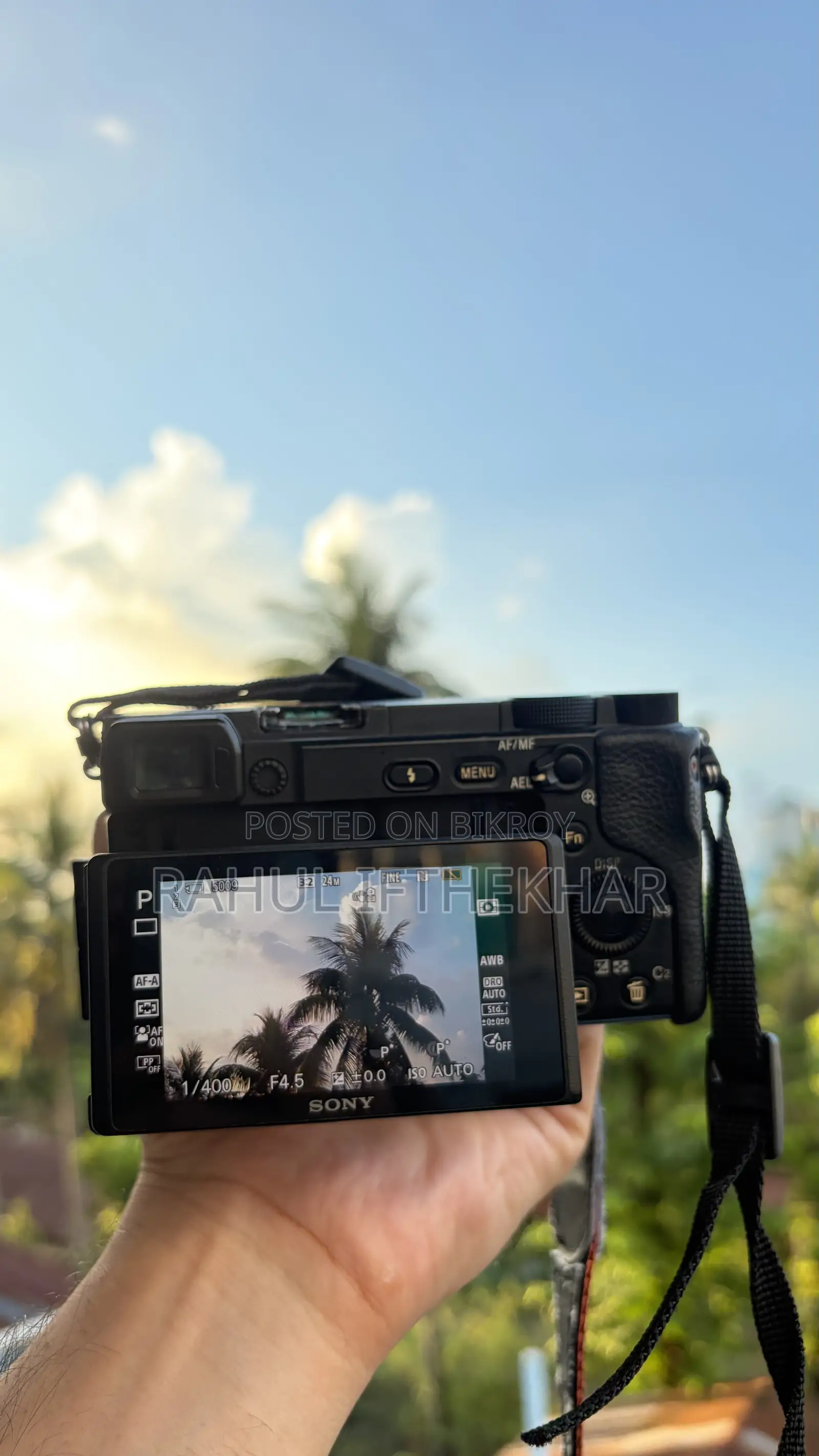 Sony Alpha A6400 Mirrorless Camera