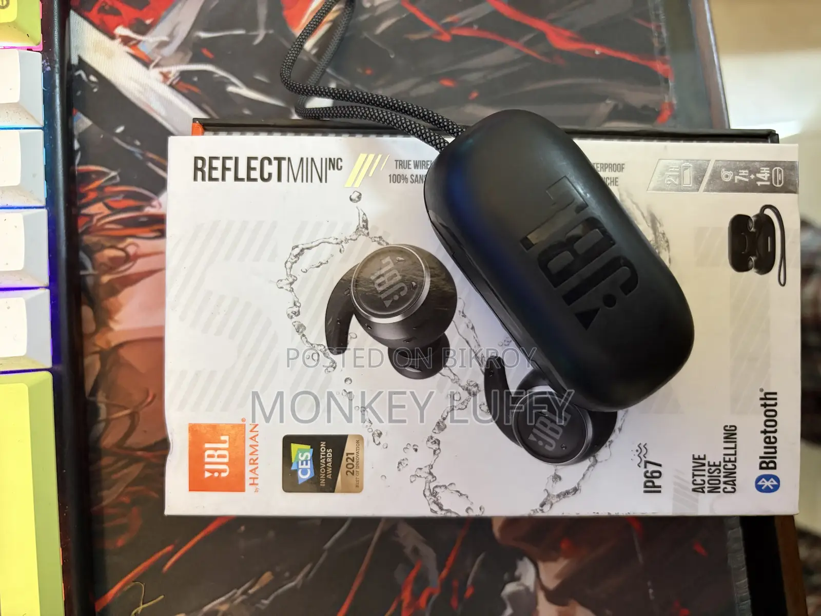 JBL Reflect Mini NC (8 months used)