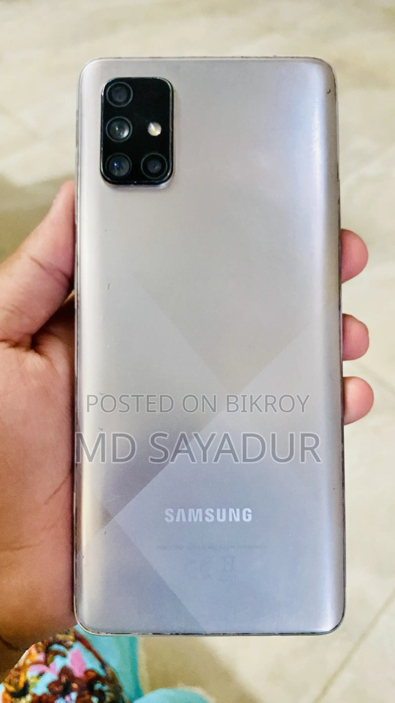 Samsung Galaxy A71 5G 128 GB Silver