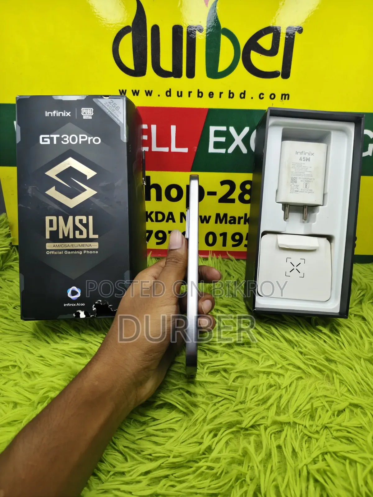 Infinix GT 30 Pro 5G 256 GB Silver
