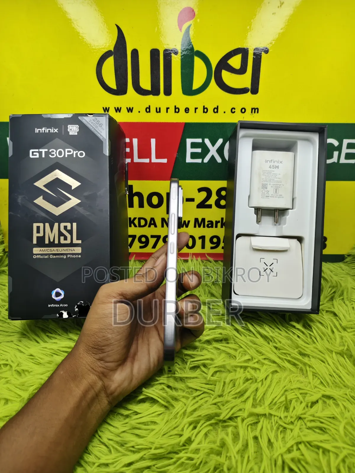 Infinix GT 30 Pro 5G 256 GB Silver