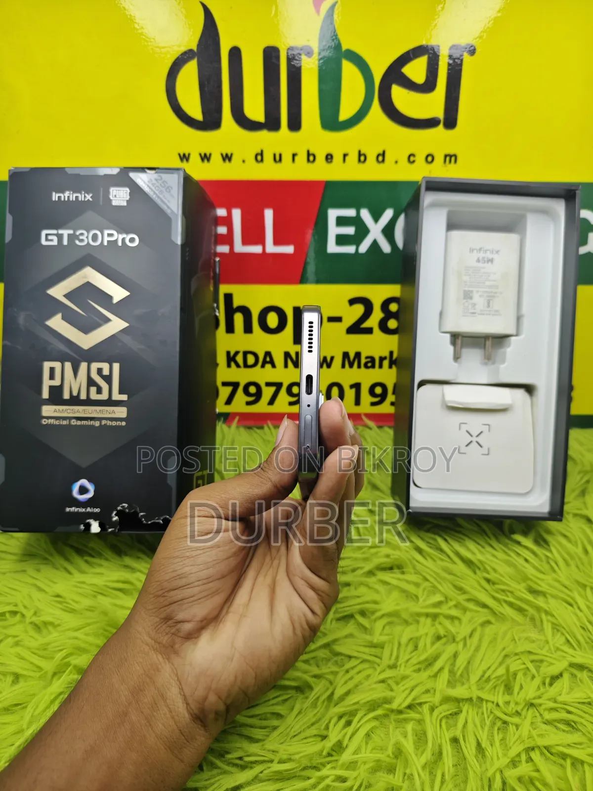 Infinix GT 30 Pro 5G 256 GB Silver