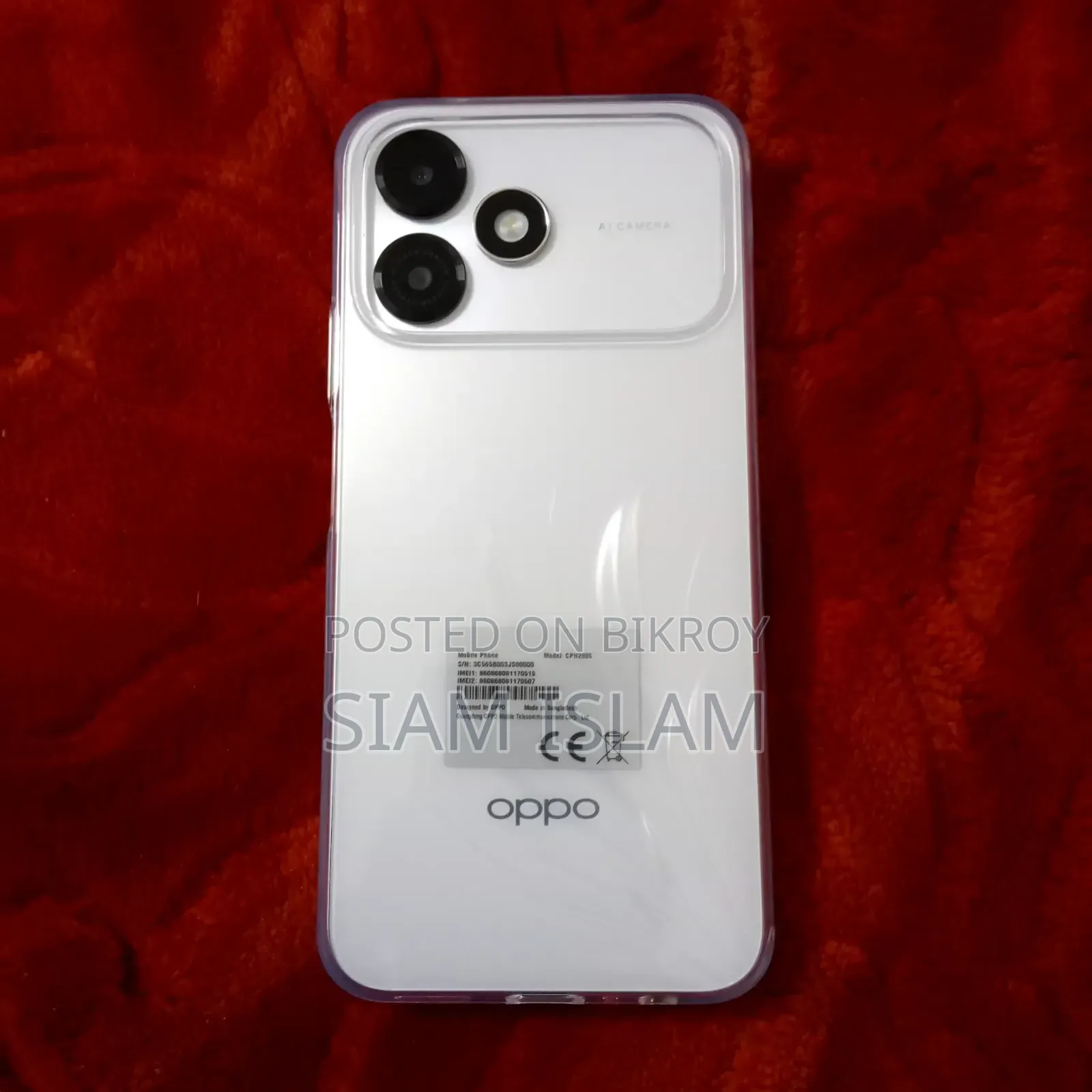 Oppo A6c 128 GB White