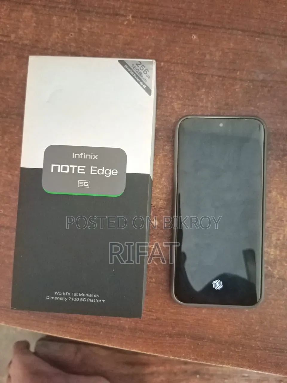Infinix Note Edge 256 GB Rose Gold
