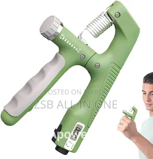 Adjustable Electronic Hand Grip 10-100kg for Fitness Training