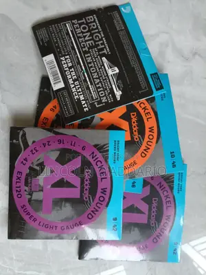 d'Addario গিটার স্ট্রিং (ইলেকট্রিক গিটারের জন্য আসল)