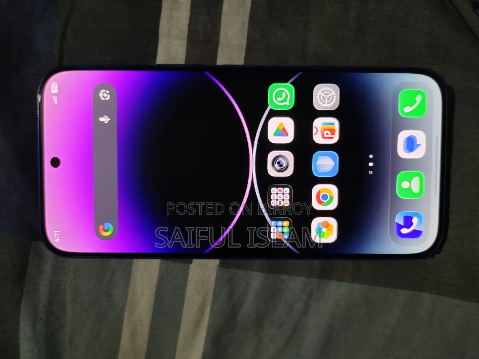 Infinix Note Edge 128 GB Blue