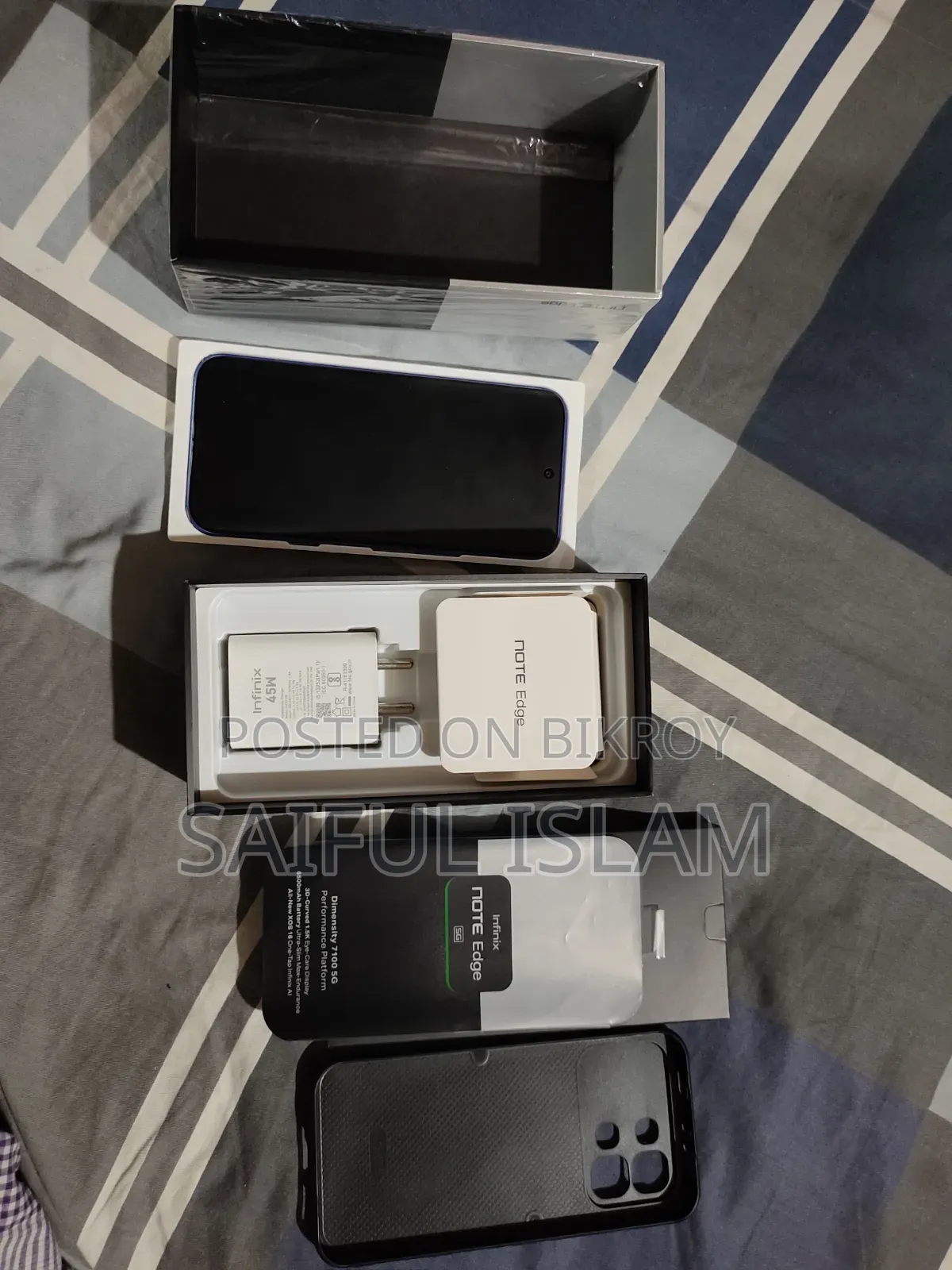 Infinix Note Edge 128 GB Blue