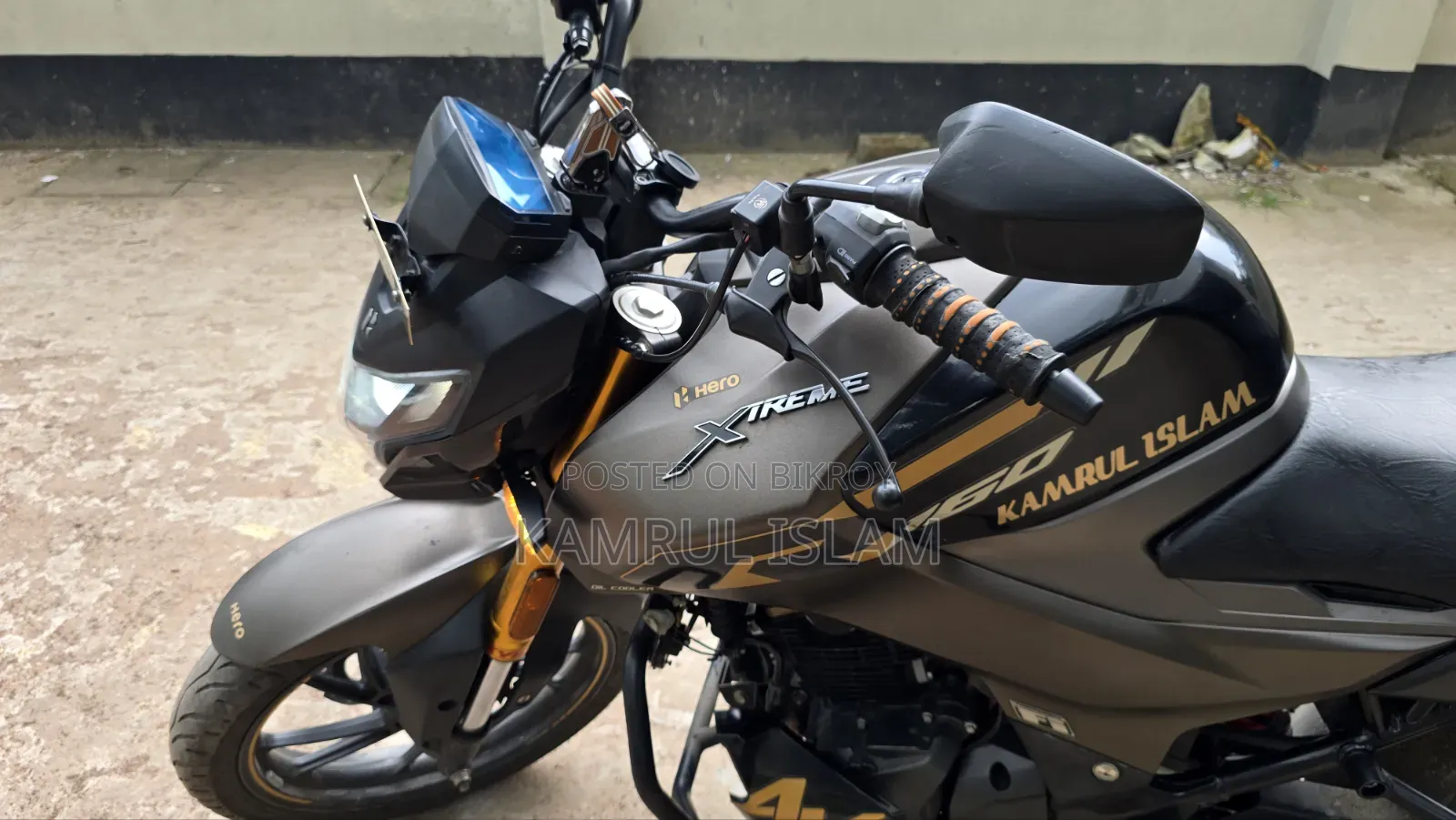 Hero Xtreme 160R 4V 2025 Brown
