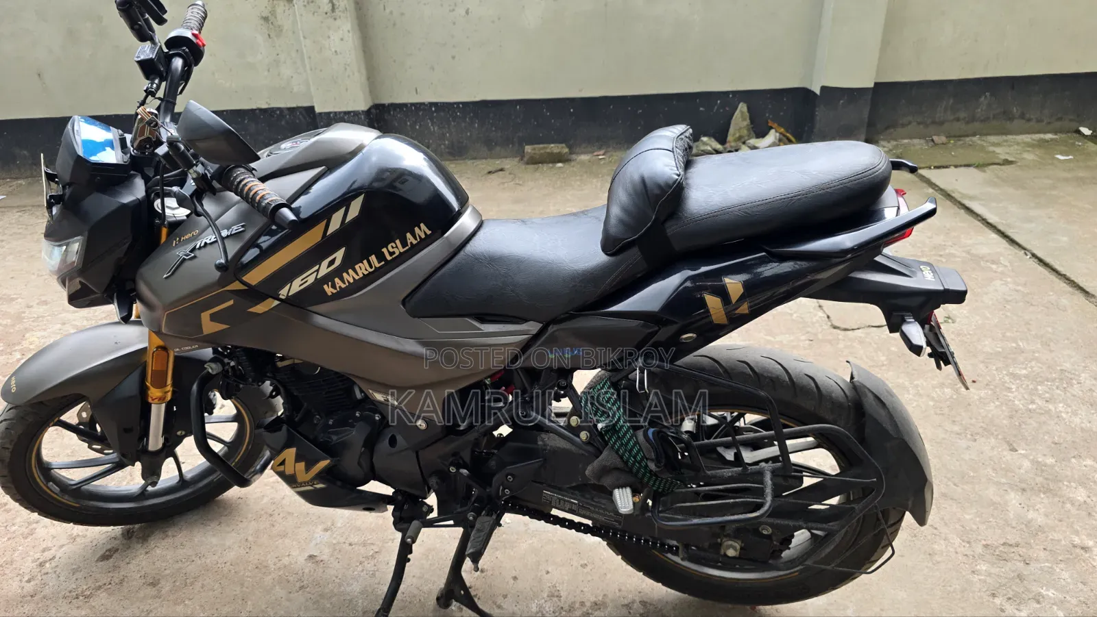 Hero Xtreme 160R 4V 2025 Brown