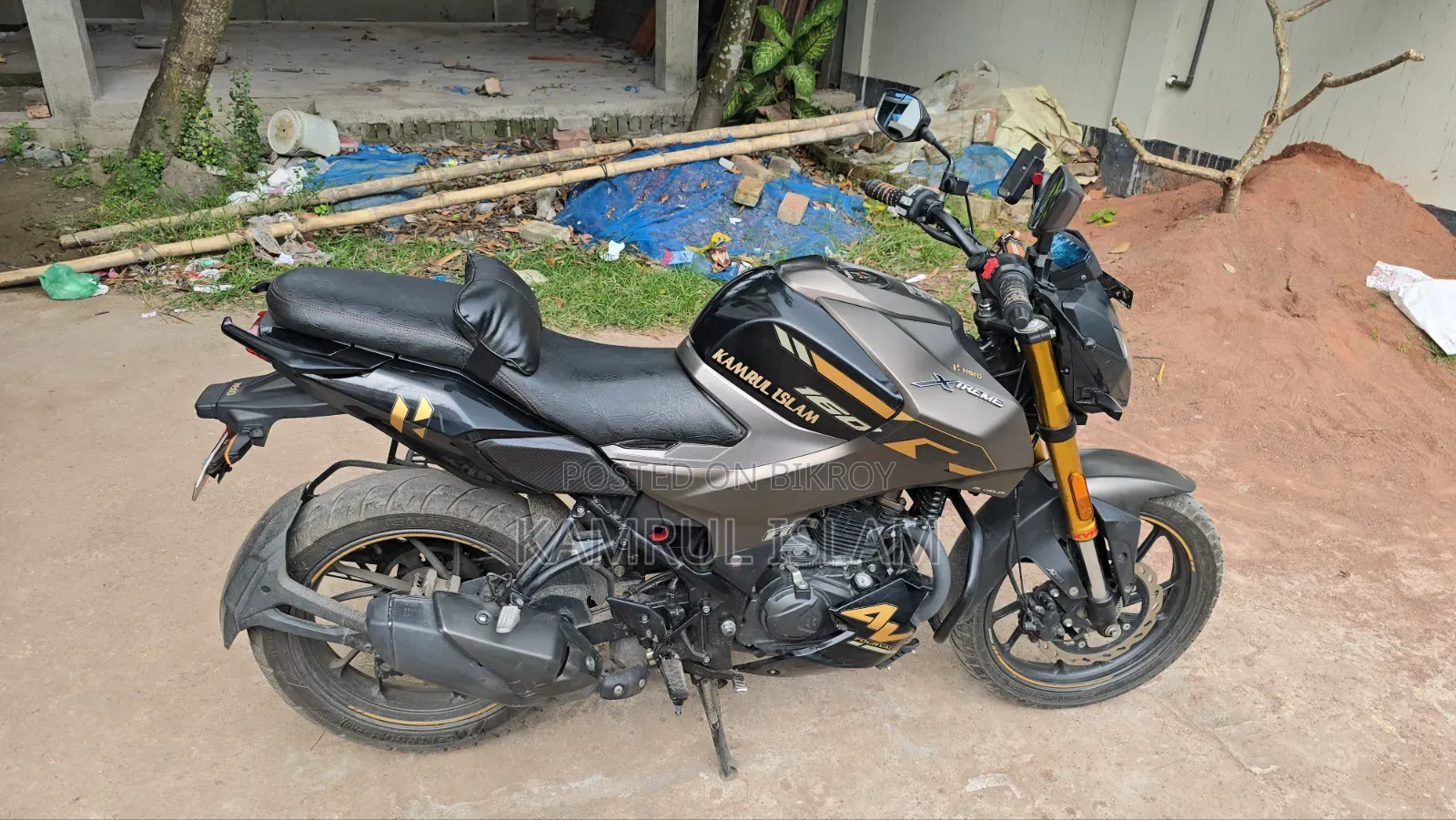 Hero Xtreme 160R 4V 2025 Brown