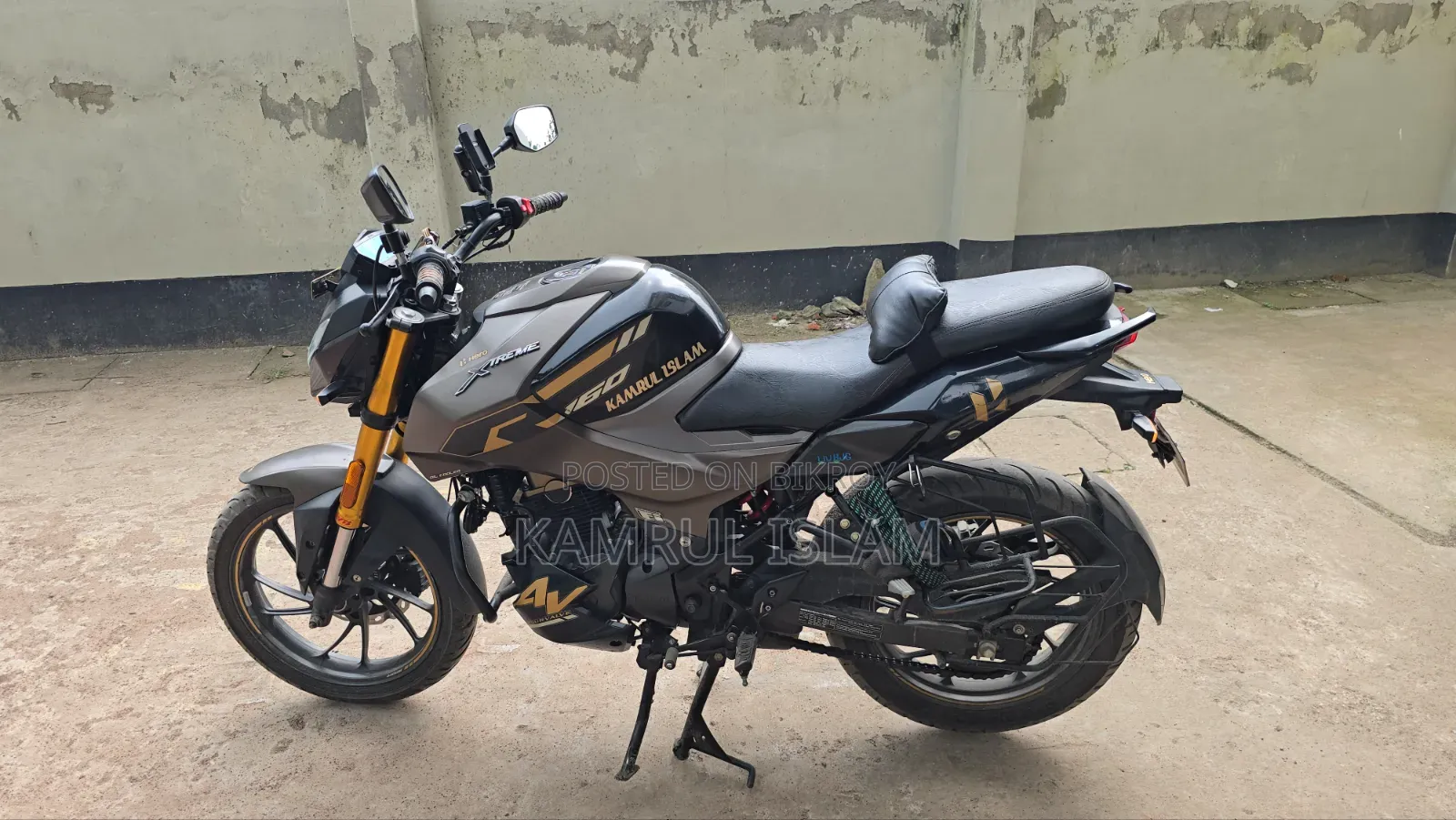 Hero Xtreme 160R 4V 2025 Brown