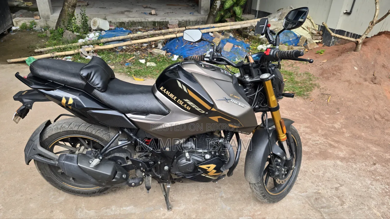 Hero Xtreme 160R 4V 2025 Brown