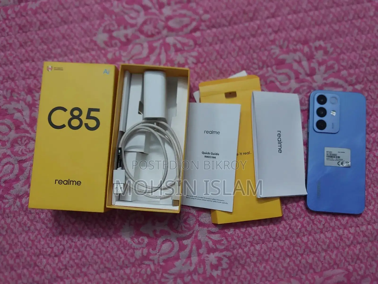 New Realme C85 4G 128 GB Blue