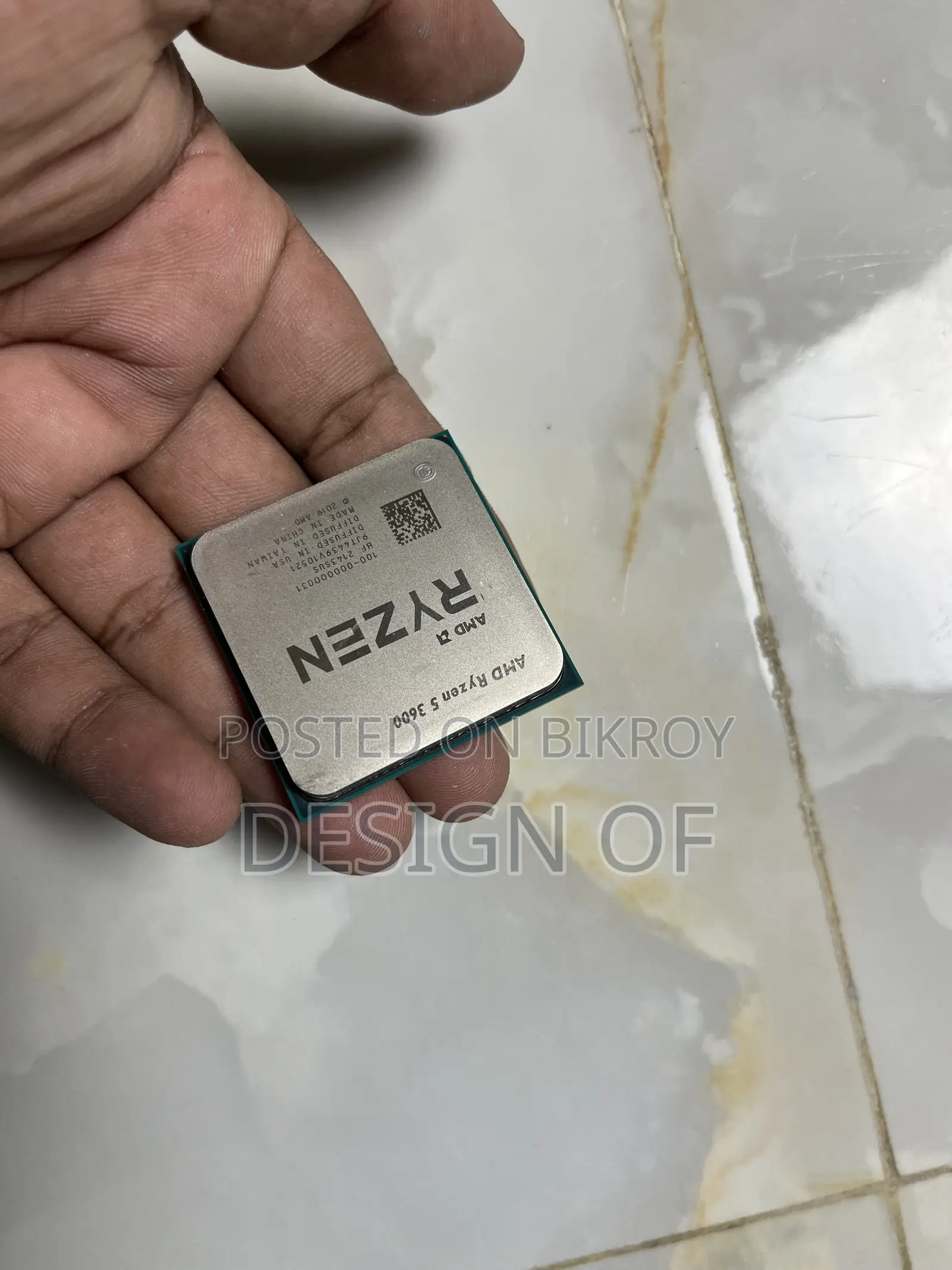এএমডি রাইজেন ৫ ৩৬০০ প্রসেসর — নতুনের মতো / অত্যন্ত ফ্রেশ কন্ডিশন