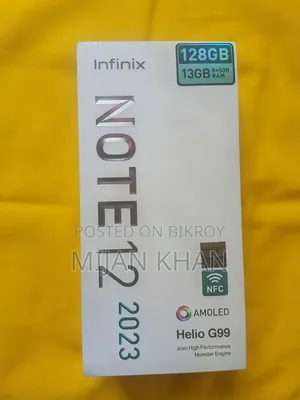 ইনফিনিক্স নোট ১২ ১২৮ জিবি হোয়াইট