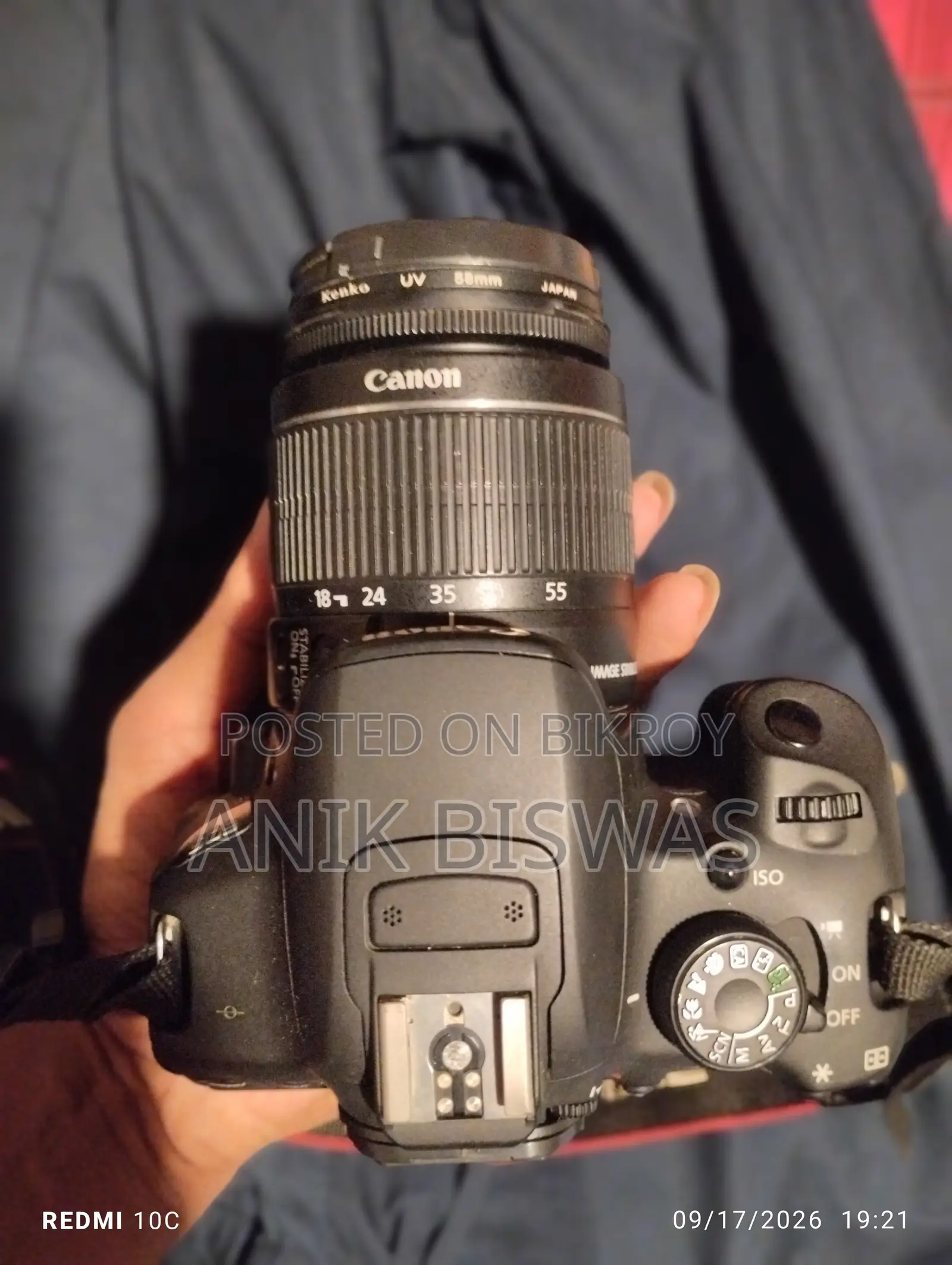 Canon EOS 700D DSLR Camera + Lens বিক্রি হবে