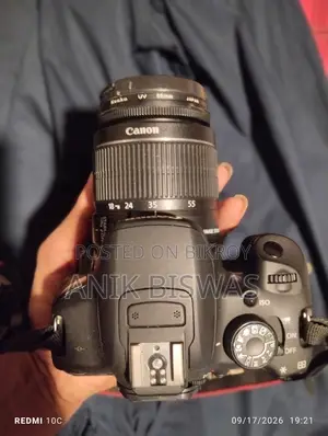 Canon EOS 700D DSLR Camera + Lens বিক্রি হবে