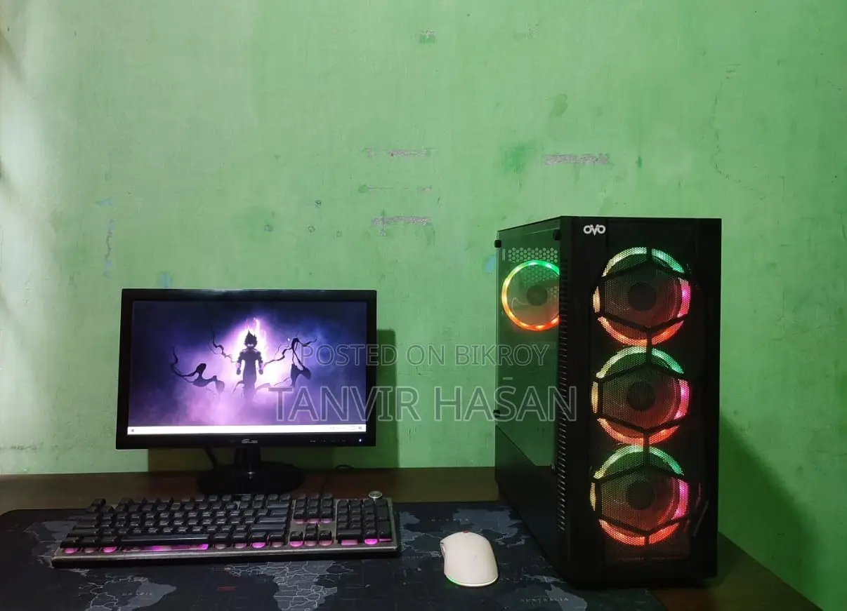 গিগাবাইট GA-H110MSTX-HD3-ZK ৮জিবি ইন্টেল কোর আই৫ এসএসডি ২৫৬জিবি