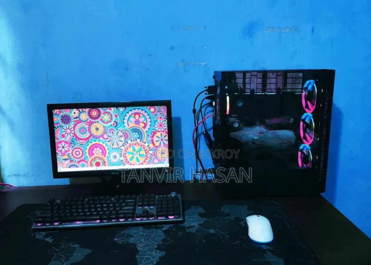 গিগাবাইট GA-H110MSTX-HD3-ZK ৮জিবি ইন্টেল কোর আই৫ এসএসডি ২৫৬জিবি