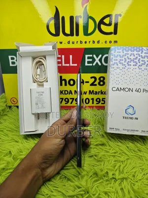 টেকনো ক্যামন ৪০ প্রো ৪জি ২৫৬ জিবি গ্রাফাইট