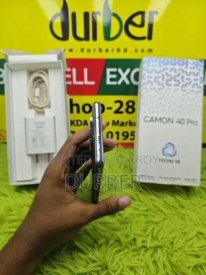 টেকনো ক্যামন ৪০ প্রো ৪জি ২৫৬ জিবি গ্রাফাইট