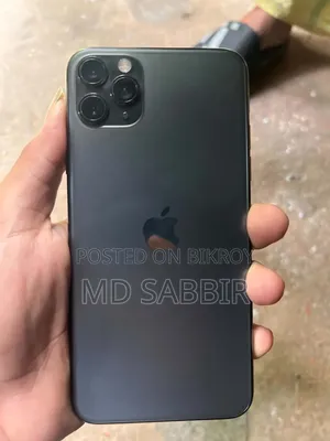 অ্যাপল আইফোন ১১ প্রো ম্যাক্স ৬৪ জিবি ব্ল্যাক