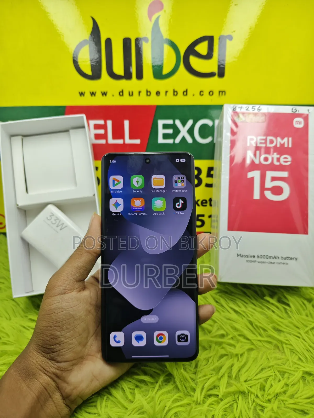 Xiaomi Redmi Note 15 256 GB Black