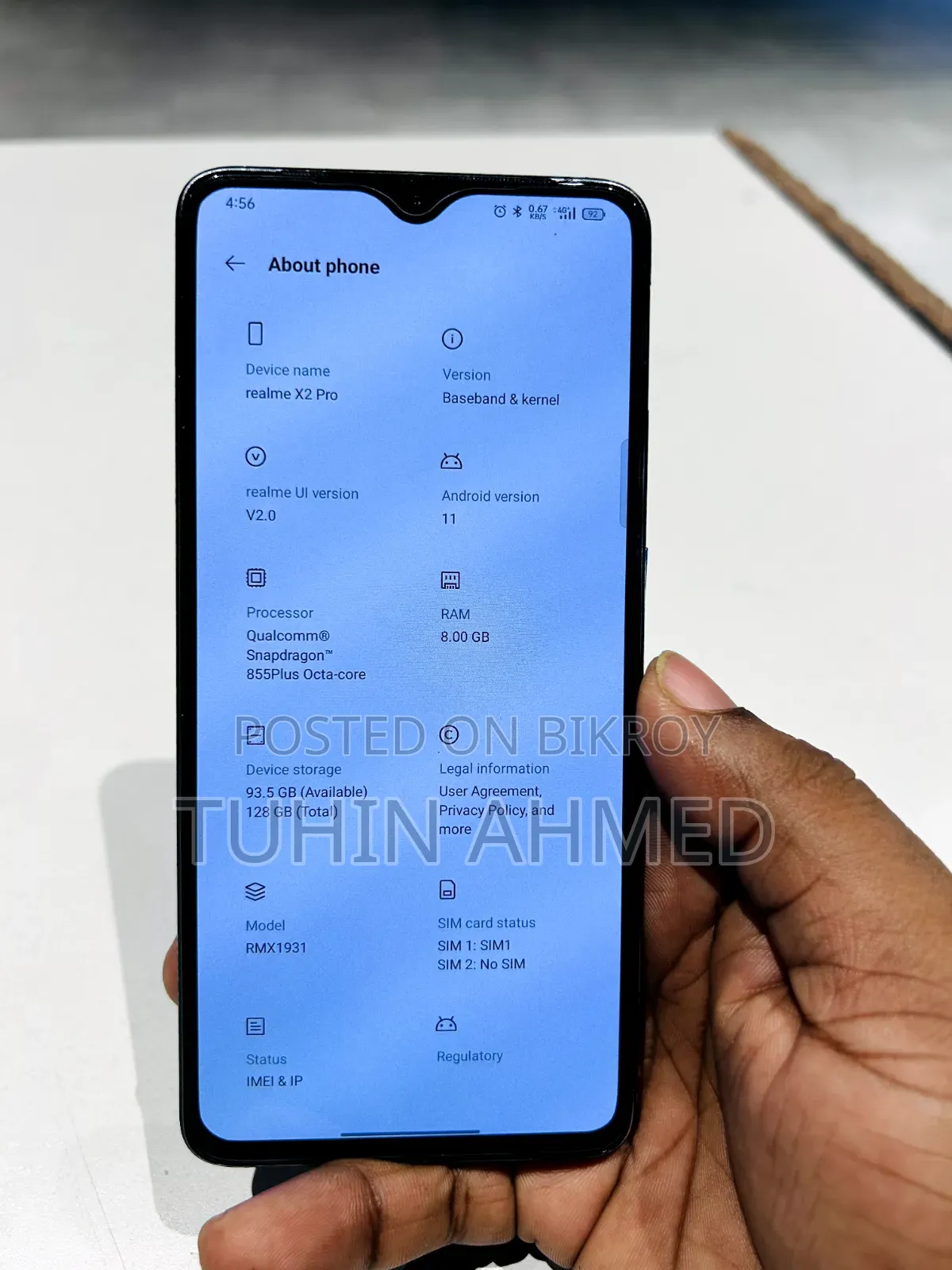 Realme X2 Pro 128 GB Blue