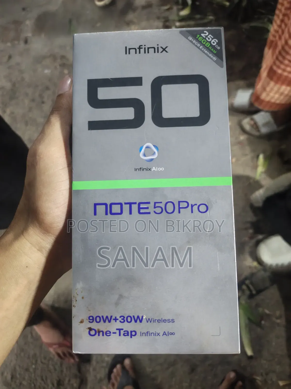Infinix Note 50 Pro 256 GB Black