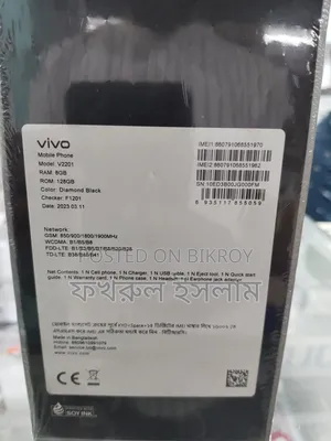 New Vivo V25e 128 GB Black