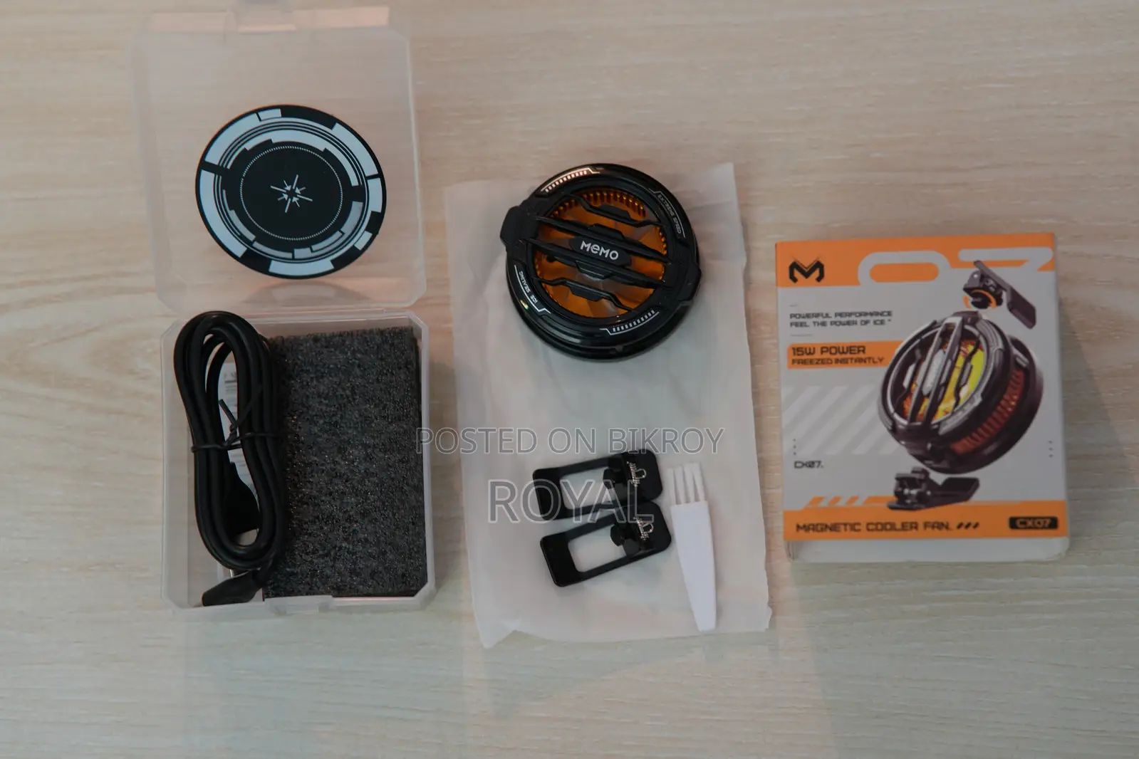 Memo CX07 Magnetic Phone Cooler Fan