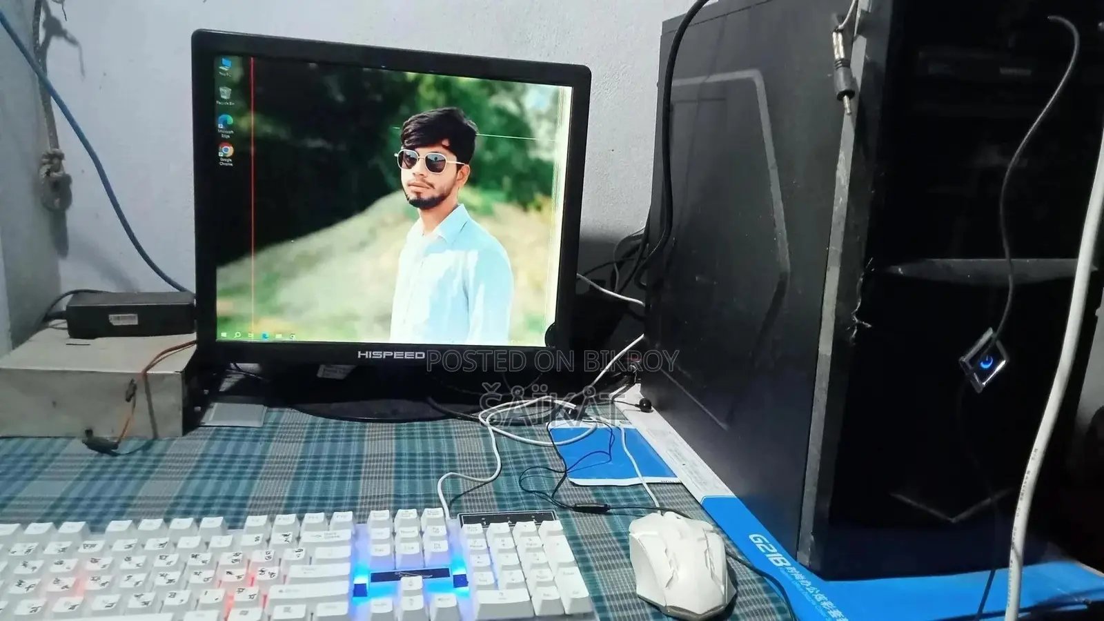 ডেস্কটপ কম্পিউটার গিগাবাইট GA-H110MSTX-HD3-ZK ৪জিবি ইন্টেল কোর আই৩ এইচবিবি ১টিবি