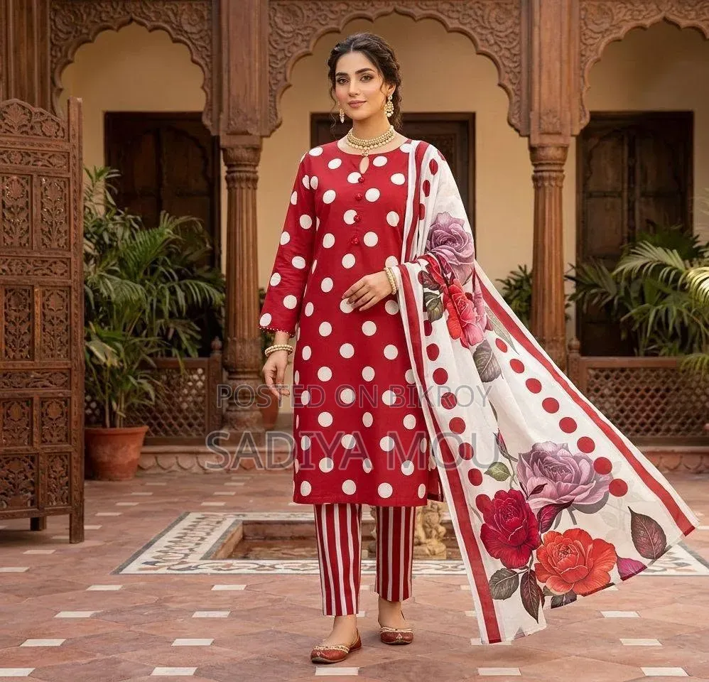 স্কিন প্রিন্ট থ্রি পিস
বাজেট ফ্রেন্ডলি