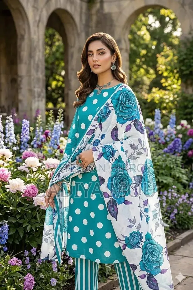 স্কিন প্রিন্ট থ্রি পিস
বাজেট ফ্রেন্ডলি