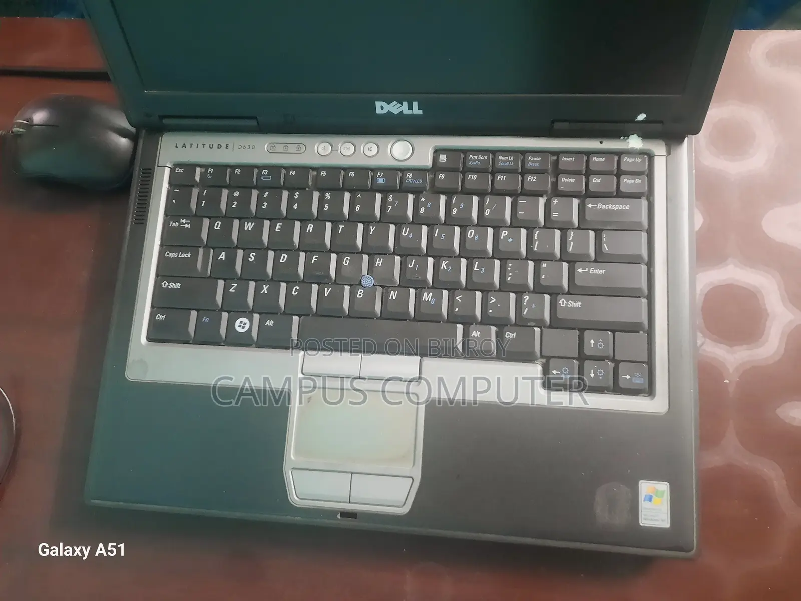 Laptop Dell Latitude D630 3GB Intel Core 2 Duo HDD 320GB
