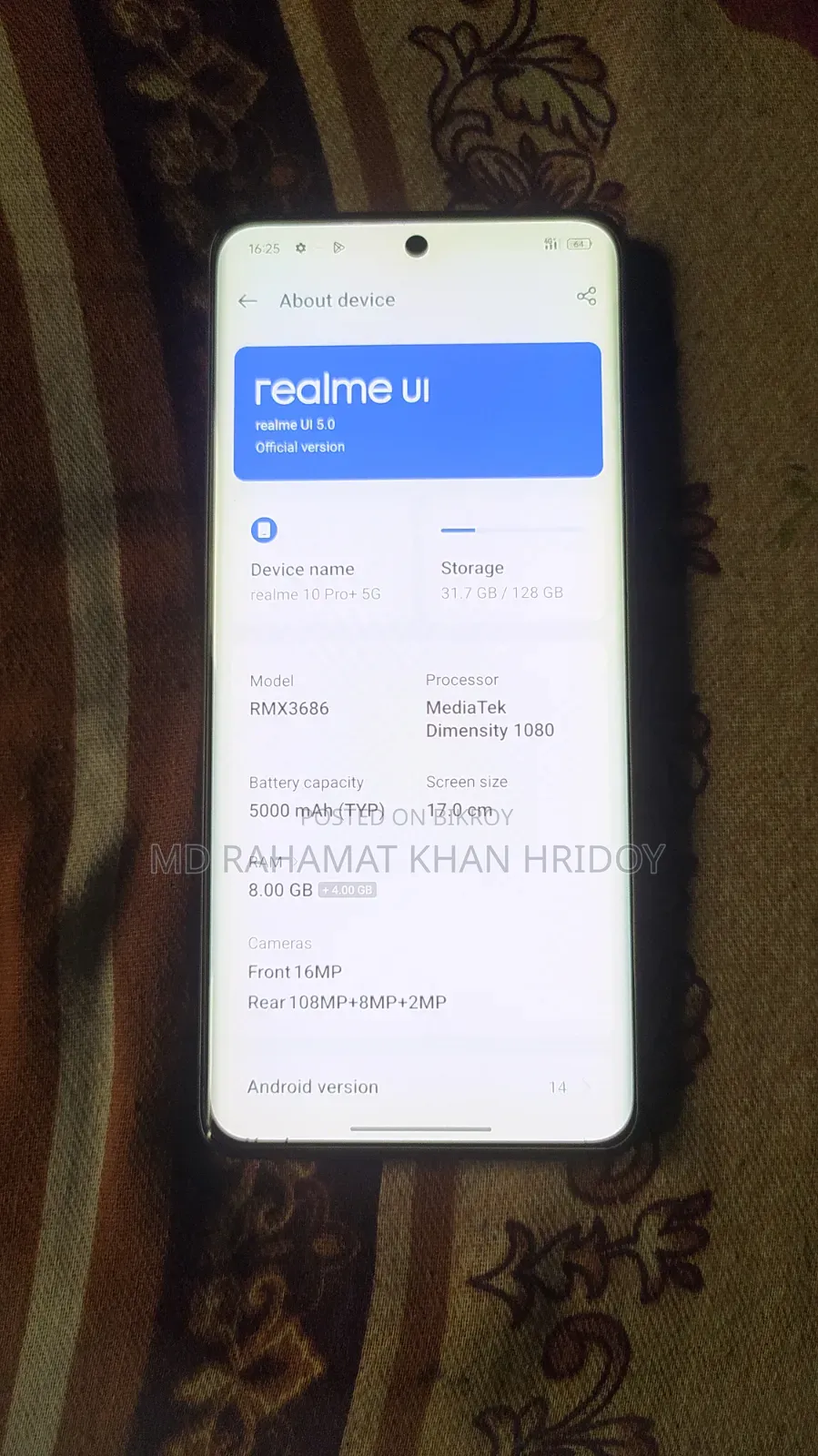 Realme 10 Pro+ 128 GB