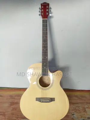 Custom JK-408C 40" Cutaway Acoustic Guitar – 1 Month Used