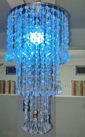Modern LED Chandelier | 7 Color Light Free