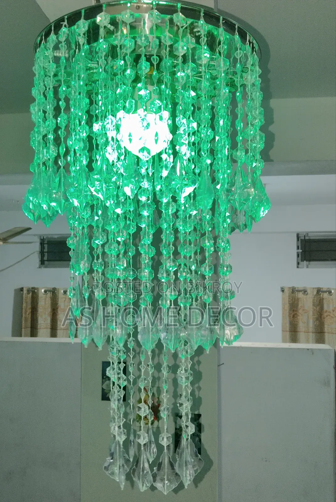 Modern LED Chandelier | 7 Color Light Free