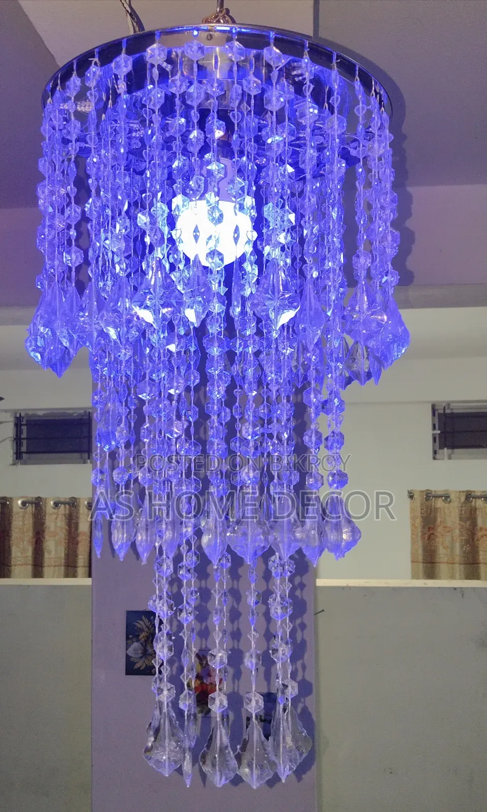 Modern LED Chandelier | 7 Color Light Free