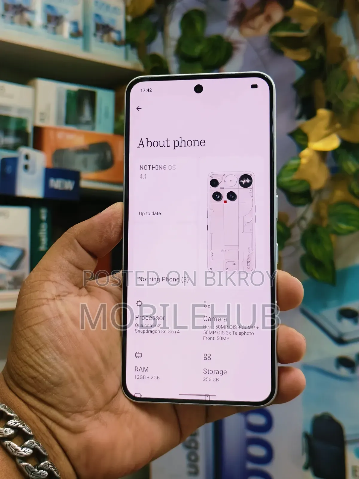 Nothing Phone 3 256 GB White